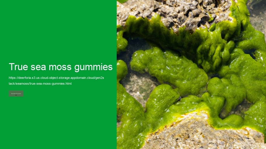 true sea moss gummies
