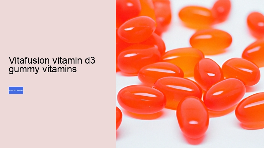 vitafusion vitamin d3 gummy vitamins